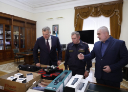 Бабушкин поздравил астраханский отряд «Каспий» с 30-летием образования