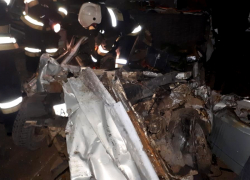 Под Астраханью произошло страшное ДТП — авария попала на видео