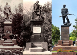 Постамент в центре Астрахани сменил три памятника за 135 лет