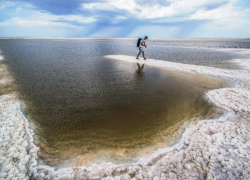 Туристы назвали астраханский Баскунчак популярным озером для отдыха