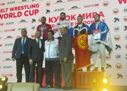 Астраханец Гази Халилов стал победителем Кубка мира по борьбе на поясах