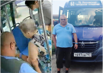 Водитель астраханского автобуса спас пенсионерку с инсультом