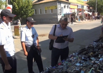 Количество протоколов на астраханских торговцев-нарушителей достигло 700 