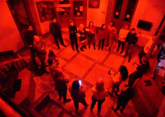 Астраханские журналисты провели бурную ночь в музее