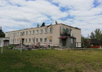 Астраханская область восстанавливает школу села Кудряшовка в Кременском районе ЛНР