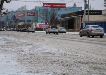 Жители и коммунальщики Астрахани оказались не готовы к снегопаду