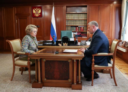 Игорь Бабушкин заручился поддержкой спикера Совфеда в вопросах помощи бойцам СВО