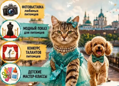 В Астрахани впервые состоится фестиваль «Пушистые модники»