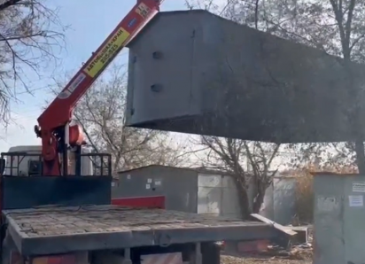 В Астрахани продвигается демонтаж установленных с нарушениями гаражей