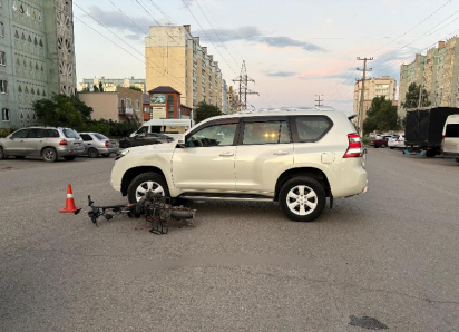 В Астрахани подросток на электросамокате устроил ДТП с «Тойотой»