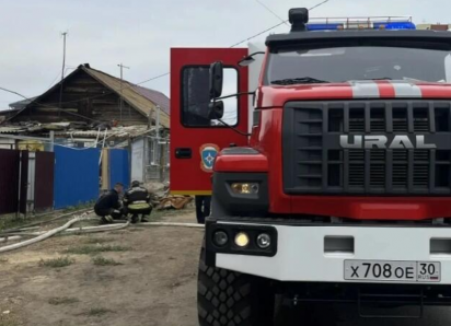 В Астрахани на пожаре обнаружили тело трехмесячного ребенка