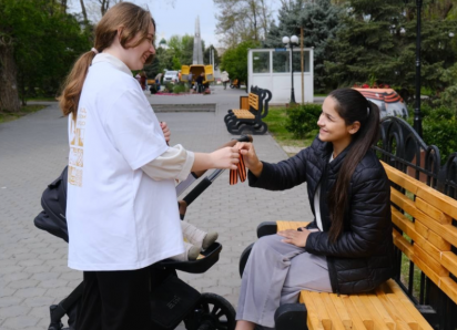 Астраханцы участвуют во всероссийских акциях в преддверии Дня Победы