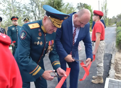 На севере Астраханской области открыли Аллею Славы в память о героях СВО