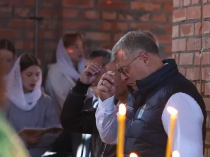 В астраханском храме святого князя Александра Невского прошла литургия