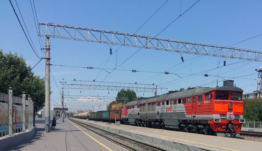 Погрузка на железной дороге в Астраханской области составила более 3,8 млн тонн в январе-июне 