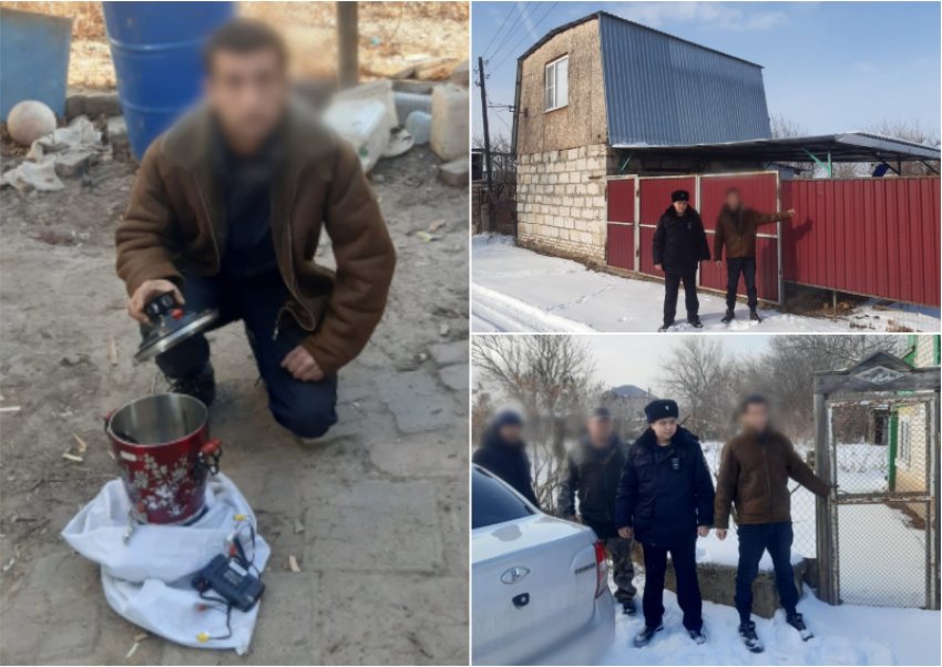 В Астрахани задержали иностранца, который похищал имущество с дачных участков