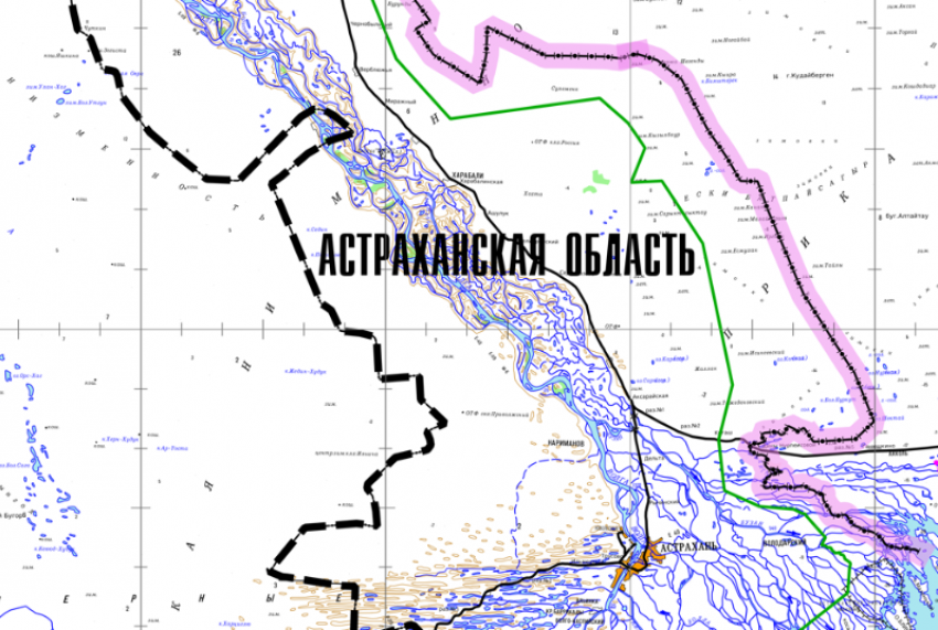 Астраханцам напомнили о штрафах за нарушение пограничного режима