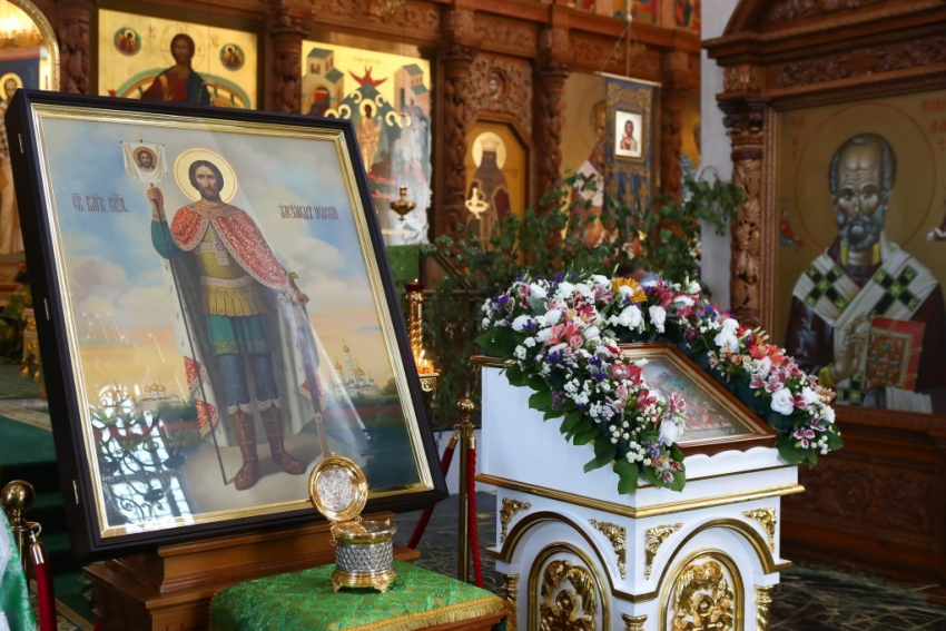 Астраханцы смогут поклониться святым мощам Александра Невского 