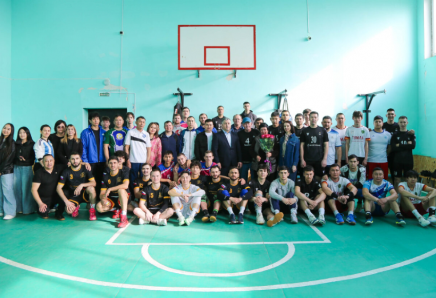 В Астраханской области провели волейбольный турнир в честь погибшего бойца СВО