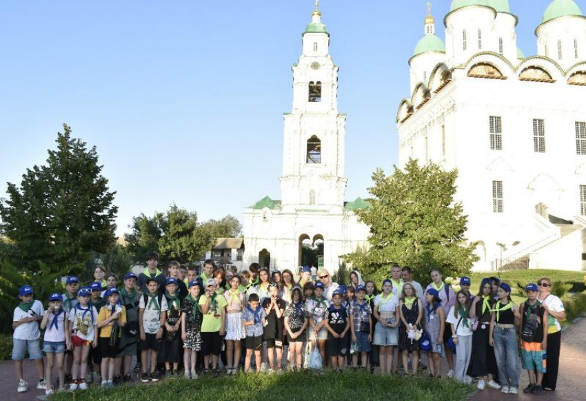 Дети из ЛНР познакомились с богатой историей Астраханской области