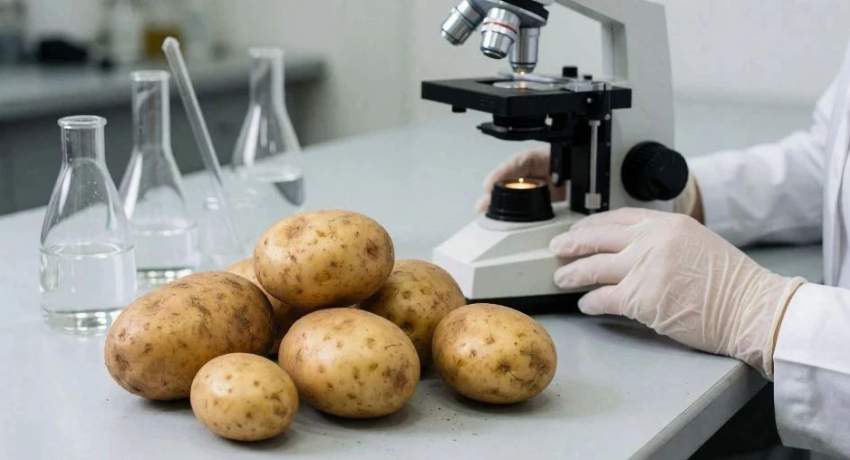 В астраханском картофеле нашли хлорпрофам