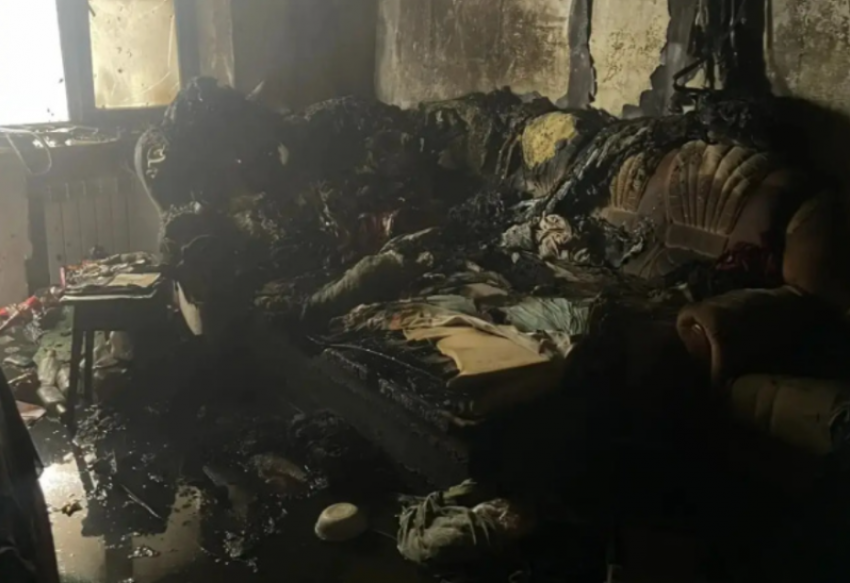 60-летний астраханец погиб в своей квартире во время пожара