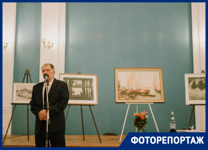 Презентация книги известного астраханского художника в объективе «Блокнота-Астрахань"