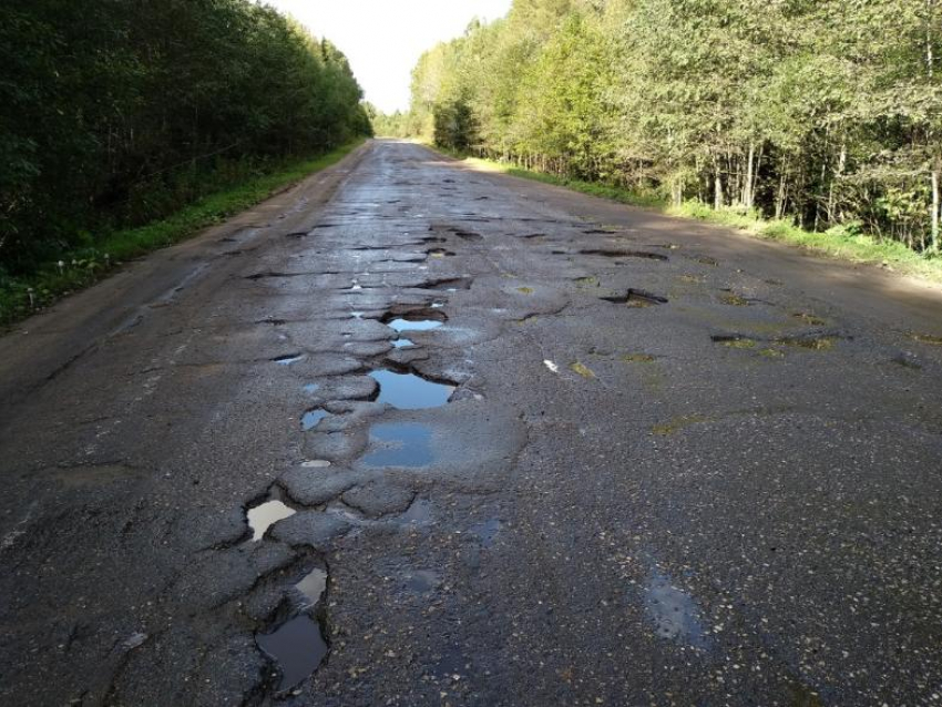 В Астраханской области сняли «убитую» дорогу