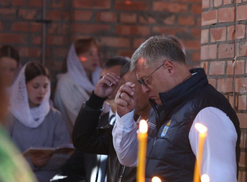В астраханском храме святого князя Александра Невского прошла литургия