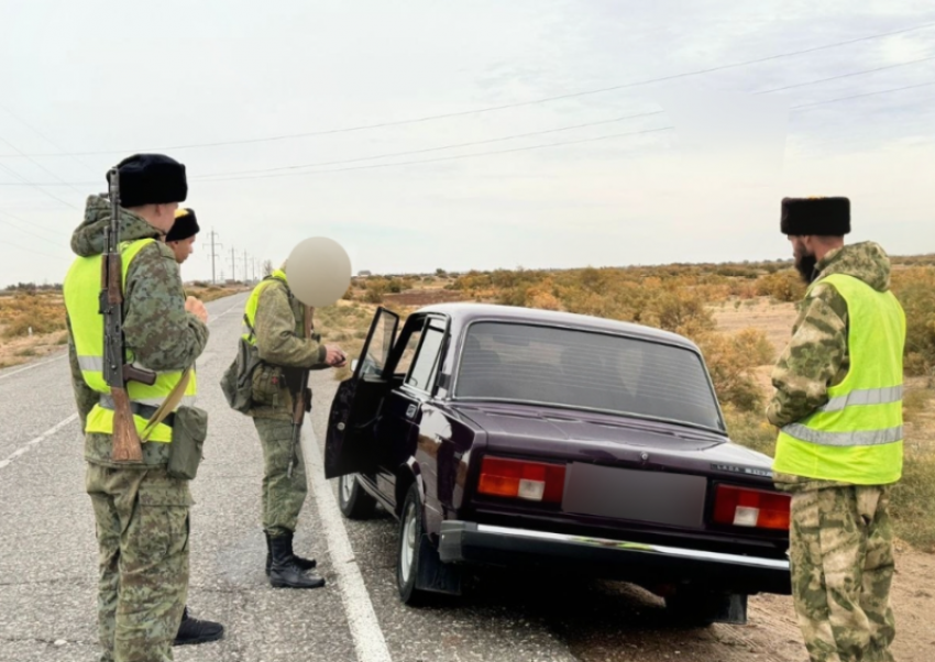 В Астраханской области пограничники задержали десять нелегалов за месяц