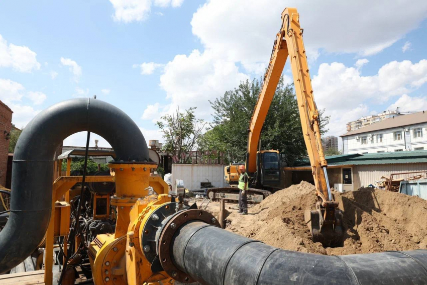 В Астрахани заменили канализацию на критически важном участке
