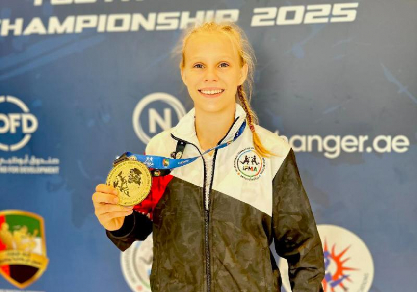 Юная астраханка завоевала мировой титул среди бойцов муайтай