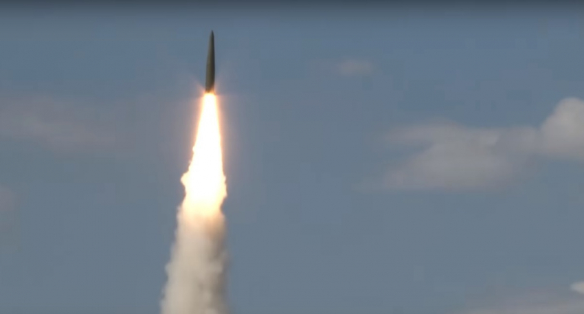 Минобороны РФ опубликовало видео запуска ракеты под Астраханью