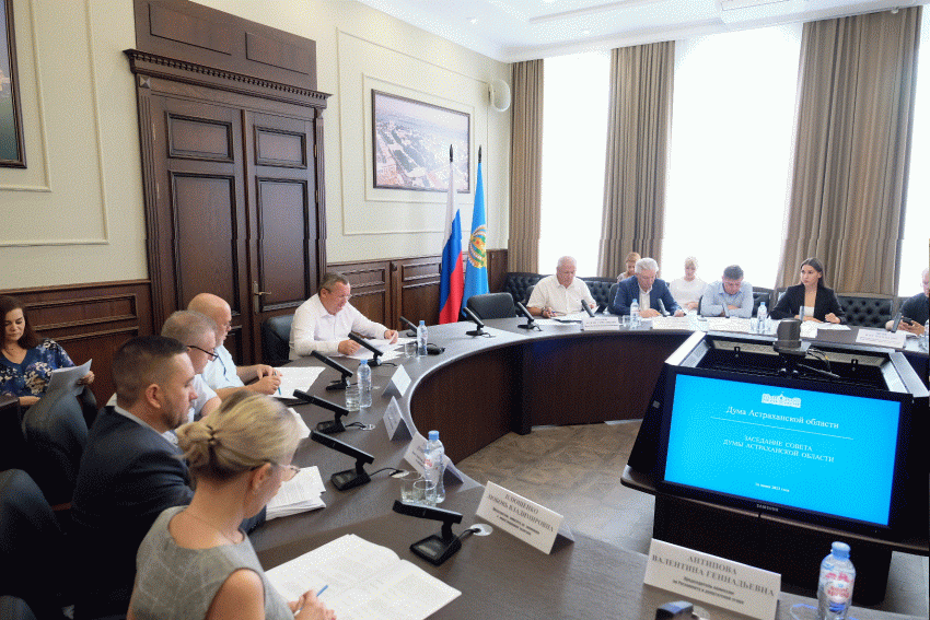 Спикер Игорь Мартынов провел заседание Совета областной Думы 