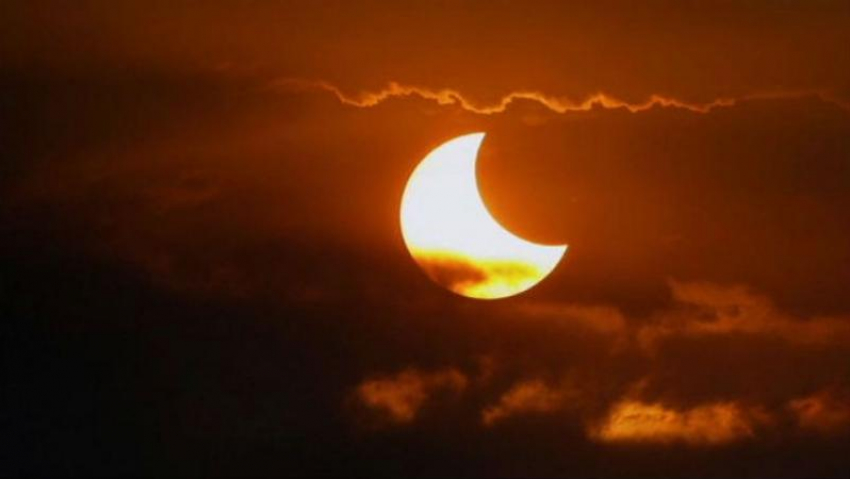 25 октября в Астрахани будет частное солнечное затмение