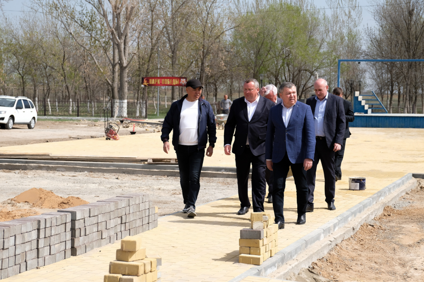 Глава Астраханской областной Думы посетил Красноярский район