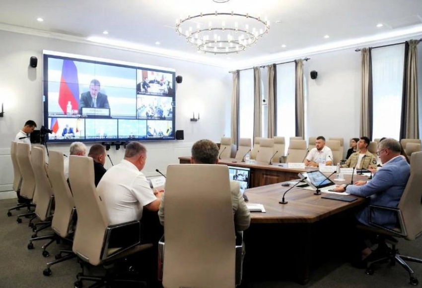 Дмитрий Патрушев оценил реконструкцию астраханских Северных очистных сооружений