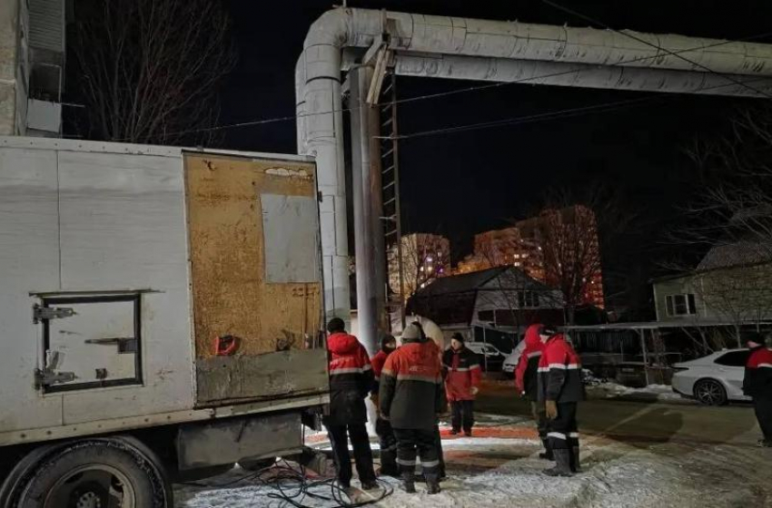 В Астрахани завершили ремонт теплосети: отопление подается в штатном режиме