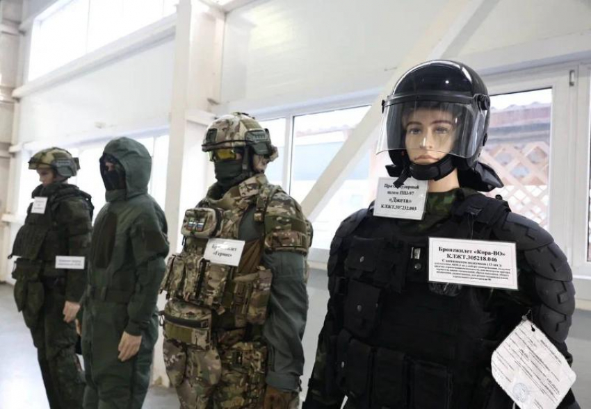 Под Астраханью увеличат производство бронежилетов различной модификации