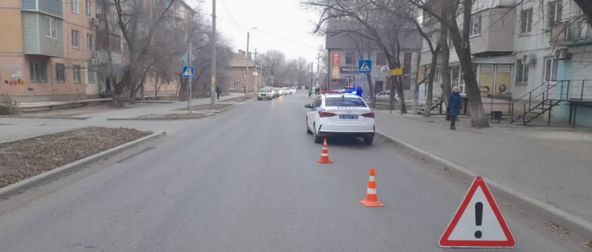 В Астрахани на улице Маркина сбили на дороге 10-летнюю девочку