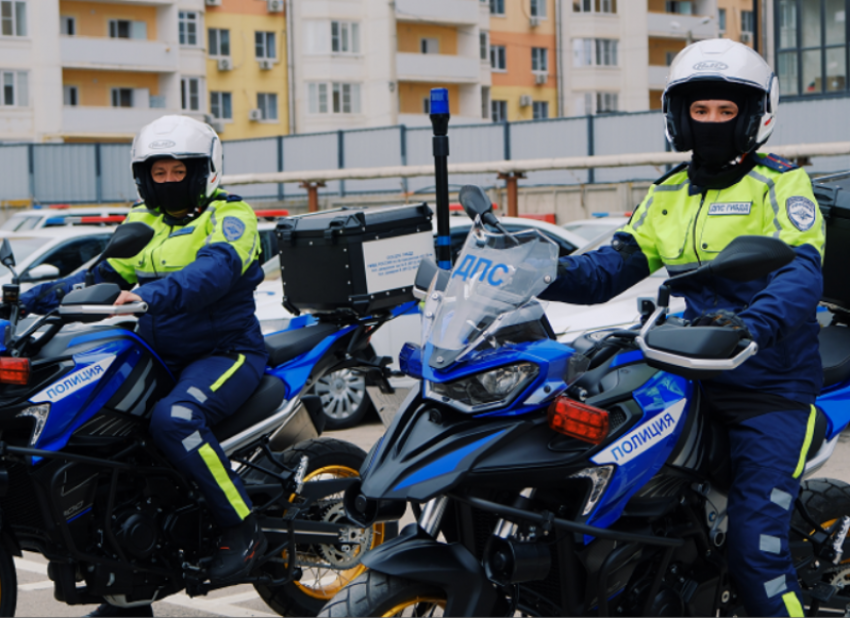 Астраханская мотогруппа ДПС приступит к стабилизации дорожной обстановки