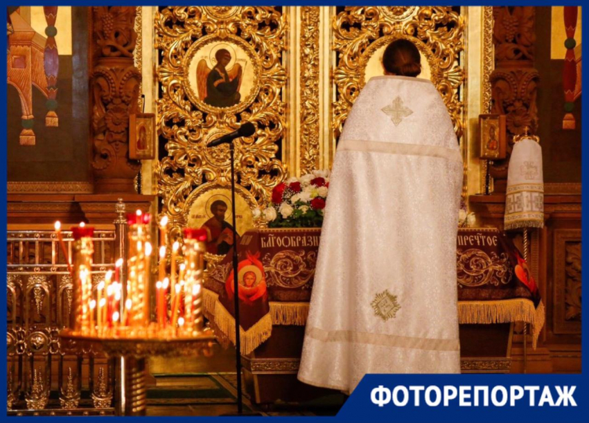 Пасхальные богослужения прошли в более чем 80 церквях Астраханской области