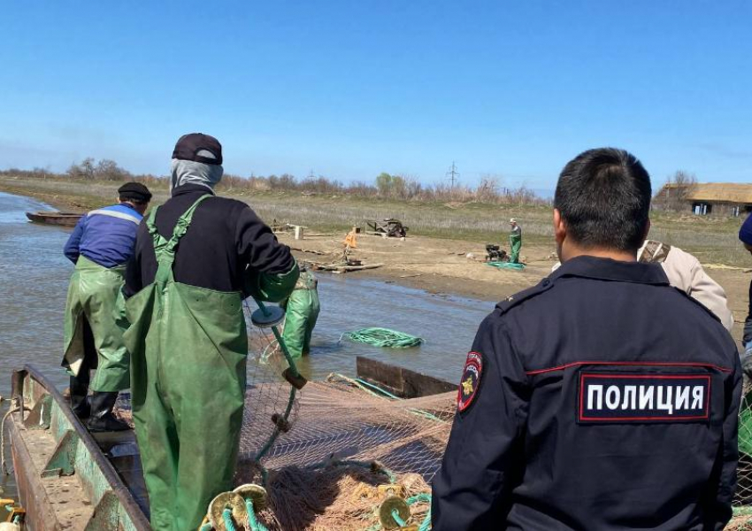 В Астраханской области береговая охрана спасла 22,5 тысячи рыб