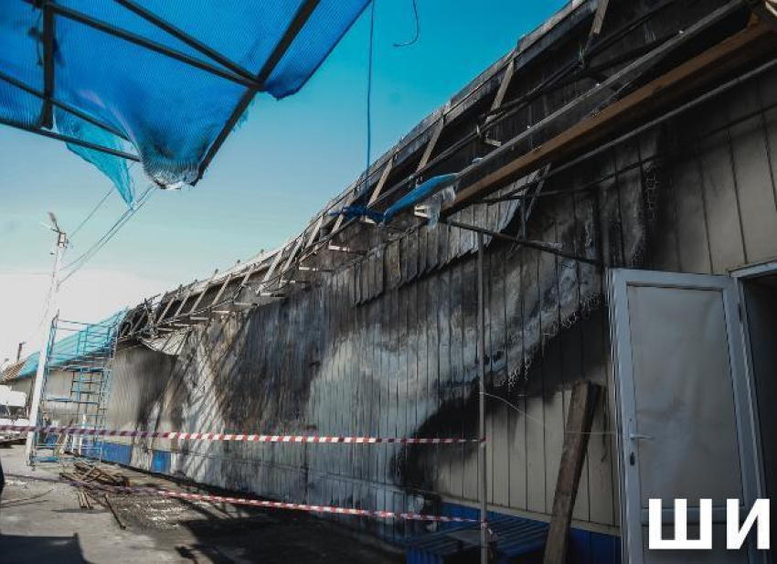 Рынок «Маяк» в Астрахани: жизнь после пожара 