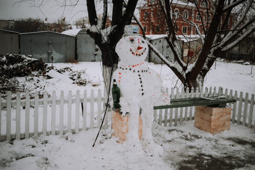 На Новый год в Астрахани выпадет много снега