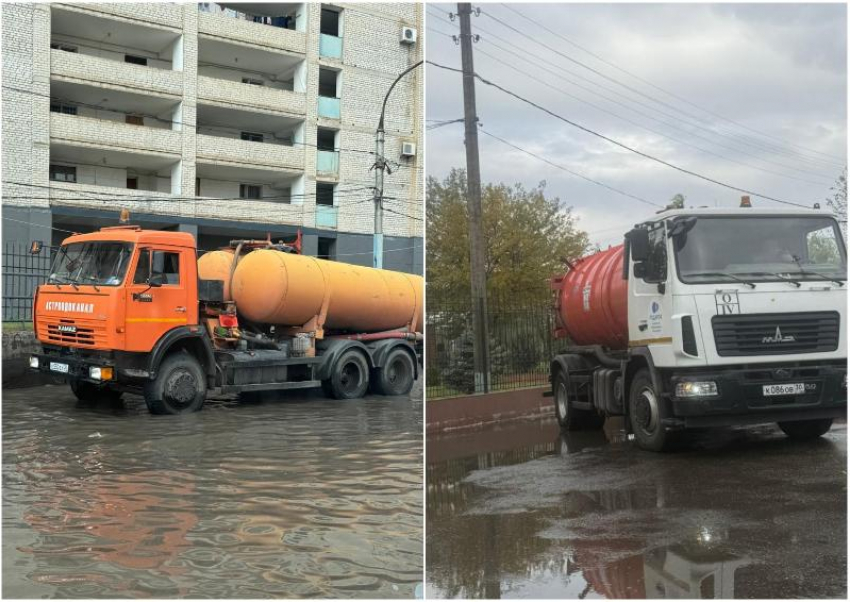 Новая ливневка в Астрахани выстояла испытание обильным дождем