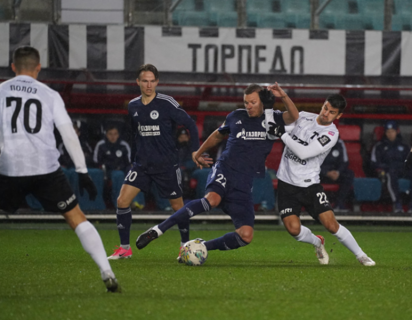 Астраханский «Волгарь» нанес московскому «Торпедо» заслуженное поражение