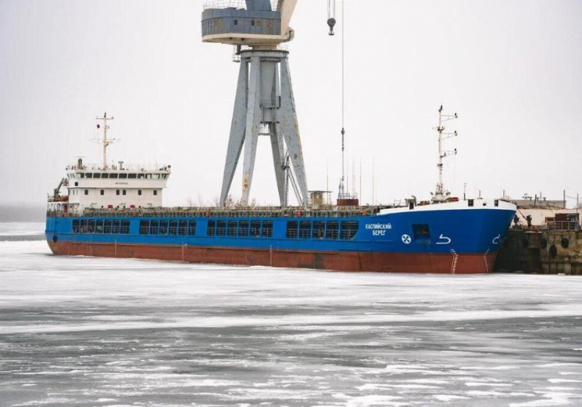 Построенный на астраханской верфи сухогруз «Каспийский берег» передали заказчику