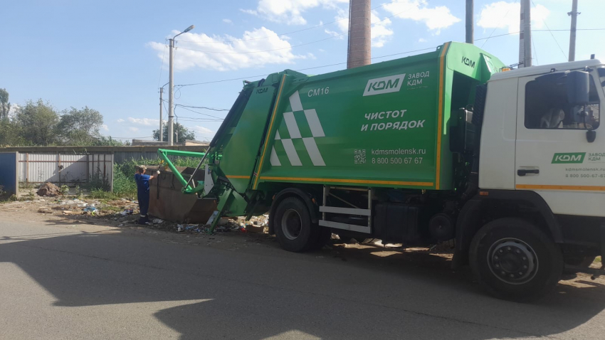 Ситуация с вывозом мусора в Трусовском районе Астрахани под контролем