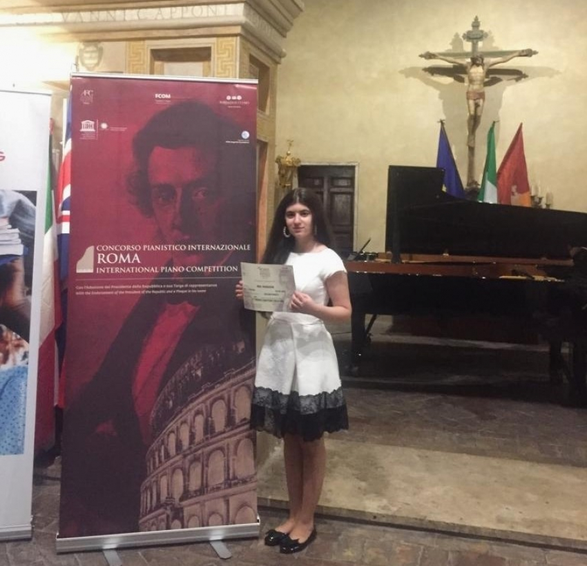 Астраханка стала лауреатом международного конкурса пианистов в Риме